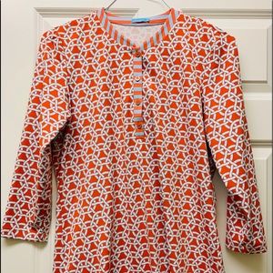 Ladies three quarter sleeve top